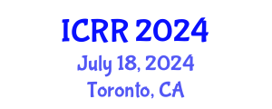 International Conference on Radiography and Radiotherapy (ICRR) July 19, 2024 - Toronto, Canada