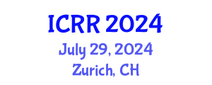 International Conference on Radiography and Radiotherapy (ICRR) July 29, 2024 - Zurich, Switzerland