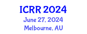 International Conference on Radiography and Radiotherapy (ICRR) June 27, 2024 - Melbourne, Australia
