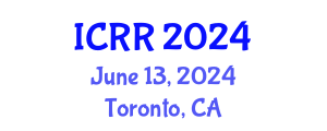 International Conference on Radiography and Radiotherapy (ICRR) June 13, 2024 - Toronto, Canada