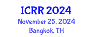 International Conference on Radiography and Radiotherapy (ICRR) November 25, 2024 - Bangkok, Thailand