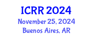 International Conference on Radiography and Radiotherapy (ICRR) November 25, 2024 - Buenos Aires, Argentina