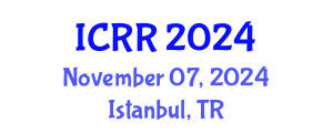 International Conference on Radiography and Radiotherapy (ICRR) November 07, 2024 - Istanbul, Turkey