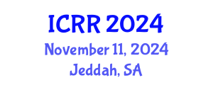 International Conference on Radiography and Radiotherapy (ICRR) November 15, 2024 - Jeddah, Saudi Arabia