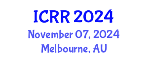 International Conference on Radiography and Radiotherapy (ICRR) November 07, 2024 - Melbourne, Australia