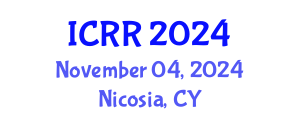 International Conference on Radiography and Radiotherapy (ICRR) November 04, 2024 - Nicosia, Cyprus