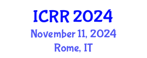 International Conference on Radiography and Radiotherapy (ICRR) November 11, 2024 - Rome, Italy