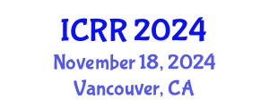 International Conference on Radiography and Radiotherapy (ICRR) November 18, 2024 - Vancouver, Canada