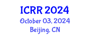 International Conference on Radiography and Radiotherapy (ICRR) October 03, 2024 - Beijing, China