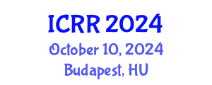 International Conference on Radiography and Radiotherapy (ICRR) October 10, 2024 - Budapest, Hungary