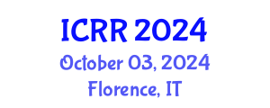 International Conference on Radiography and Radiotherapy (ICRR) October 03, 2024 - Florence, Italy