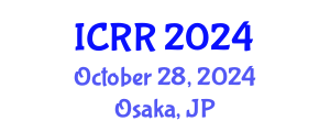 International Conference on Radiography and Radiotherapy (ICRR) October 28, 2024 - Osaka, Japan