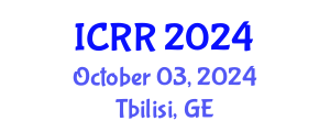 International Conference on Radiography and Radiotherapy (ICRR) October 03, 2024 - Tbilisi, Georgia