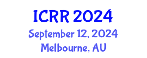 International Conference on Radiography and Radiotherapy (ICRR) September 12, 2024 - Melbourne, Australia