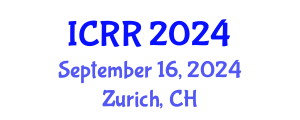 International Conference on Radiography and Radiotherapy (ICRR) September 16, 2024 - Zurich, Switzerland