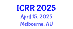 International Conference on Radiography and Radiotherapy (ICRR) April 15, 2025 - Melbourne, Australia
