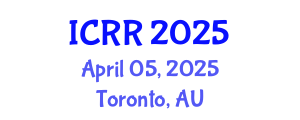 International Conference on Radiography and Radiotherapy (ICRR) April 05, 2025 - Toronto, Australia