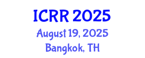 International Conference on Radiography and Radiotherapy (ICRR) August 19, 2025 - Bangkok, Thailand