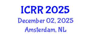 International Conference on Radiography and Radiotherapy (ICRR) December 02, 2025 - Amsterdam, Netherlands