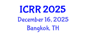 International Conference on Radiography and Radiotherapy (ICRR) December 16, 2025 - Bangkok, Thailand