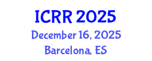 International Conference on Radiography and Radiotherapy (ICRR) December 16, 2025 - Barcelona, Spain