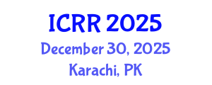 International Conference on Radiography and Radiotherapy (ICRR) December 30, 2025 - Karachi, Pakistan