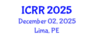 International Conference on Radiography and Radiotherapy (ICRR) December 02, 2025 - Lima, Peru