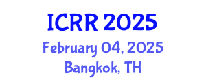 International Conference on Radiography and Radiotherapy (ICRR) February 04, 2025 - Bangkok, Thailand