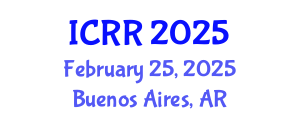 International Conference on Radiography and Radiotherapy (ICRR) February 25, 2025 - Buenos Aires, Argentina