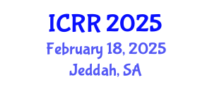 International Conference on Radiography and Radiotherapy (ICRR) February 18, 2025 - Jeddah, Saudi Arabia