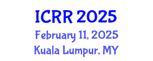International Conference on Radiography and Radiotherapy (ICRR) February 11, 2025 - Kuala Lumpur, Malaysia