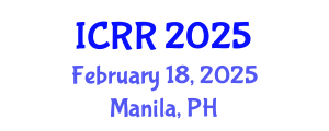 International Conference on Radiography and Radiotherapy (ICRR) February 18, 2025 - Manila, Philippines