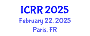 International Conference on Radiography and Radiotherapy (ICRR) February 22, 2025 - Paris, France