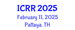 International Conference on Radiography and Radiotherapy (ICRR) February 11, 2025 - Pattaya, Thailand