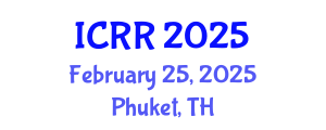 International Conference on Radiography and Radiotherapy (ICRR) February 25, 2025 - Phuket, Thailand
