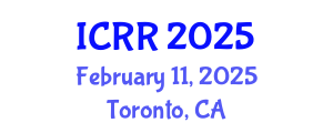 International Conference on Radiography and Radiotherapy (ICRR) February 11, 2025 - Toronto, Canada