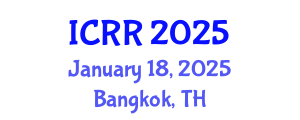 International Conference on Radiography and Radiotherapy (ICRR) January 18, 2025 - Bangkok, Thailand