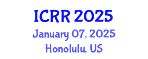 International Conference on Radiography and Radiotherapy (ICRR) January 07, 2025 - Honolulu, United States