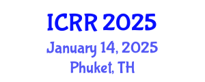 International Conference on Radiography and Radiotherapy (ICRR) January 14, 2025 - Phuket, Thailand