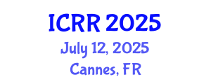 International Conference on Radiography and Radiotherapy (ICRR) July 12, 2025 - Cannes, France