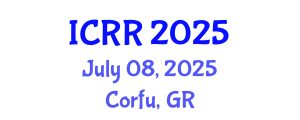International Conference on Radiography and Radiotherapy (ICRR) July 08, 2025 - Corfu, Greece