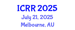 International Conference on Radiography and Radiotherapy (ICRR) July 21, 2025 - Melbourne, Australia