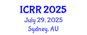 International Conference on Radiography and Radiotherapy (ICRR) July 29, 2025 - Sydney, Australia