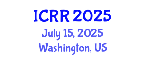 International Conference on Radiography and Radiotherapy (ICRR) July 15, 2025 - Washington, United States