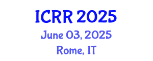 International Conference on Radiography and Radiotherapy (ICRR) June 03, 2025 - Rome, Italy