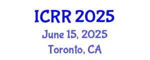 International Conference on Radiography and Radiotherapy (ICRR) June 15, 2025 - Toronto, Canada