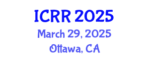 International Conference on Radiography and Radiotherapy (ICRR) March 29, 2025 - Ottawa, Canada