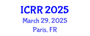 International Conference on Radiography and Radiotherapy (ICRR) March 29, 2025 - Paris, France