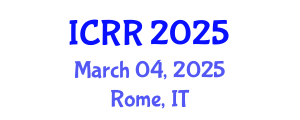 International Conference on Radiography and Radiotherapy (ICRR) March 04, 2025 - Rome, Italy