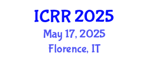International Conference on Radiography and Radiotherapy (ICRR) May 17, 2025 - Florence, Italy